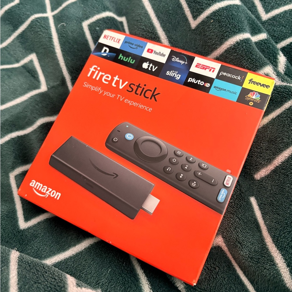 Amazon Fire TV Stick - Red and Black